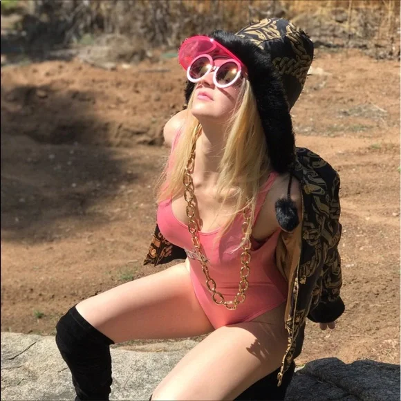 Accessories | Malibu Barbie Pastel Pink Big Oversized Round  display picture 3